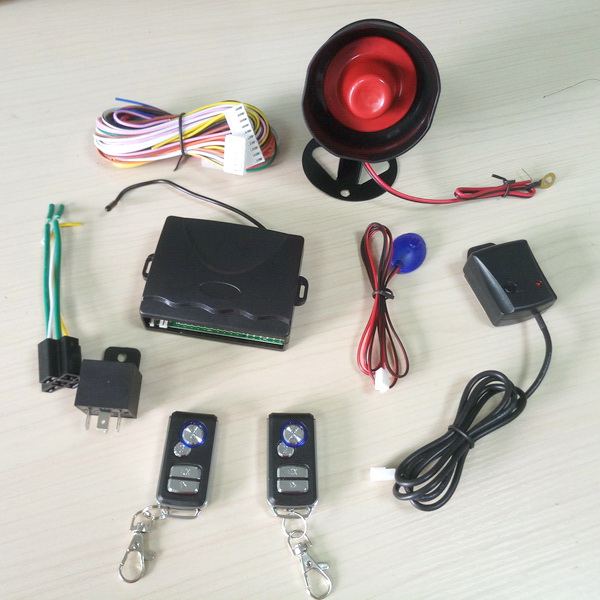 Car smart two way car alarm system with vibration alarm 