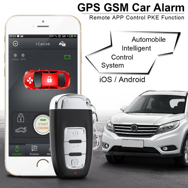 Car Smartphone Starter Remote Start with gps locator